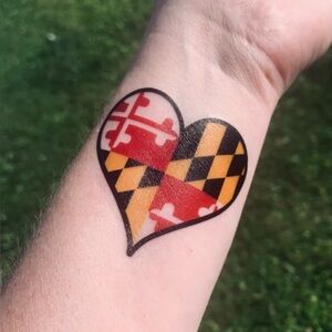 Maryland Heart Tattoos
